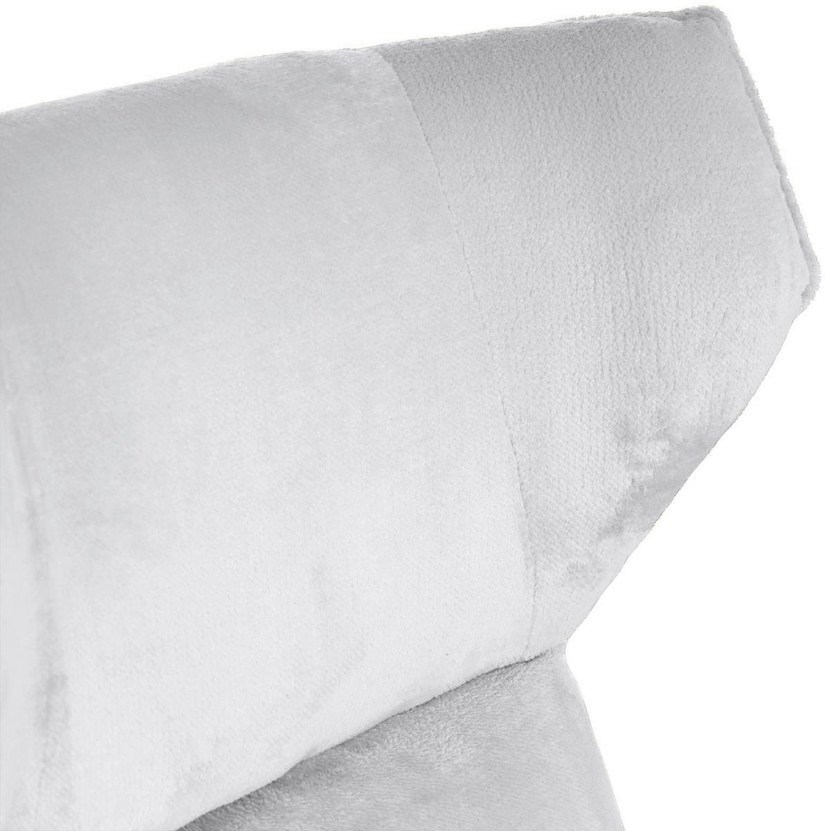 Ohrensessel Lorris - Schwarz/Weiß, KONVENTIONELL, Textil (83/110/92cm) - MID.YOU