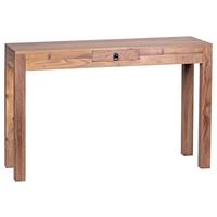 Stolek z masivního dřeva Mumbai š: 120cm - černá/barvy akácie, Lifestyle, kov/dřevo (120/40/70cm) - MID.YOU