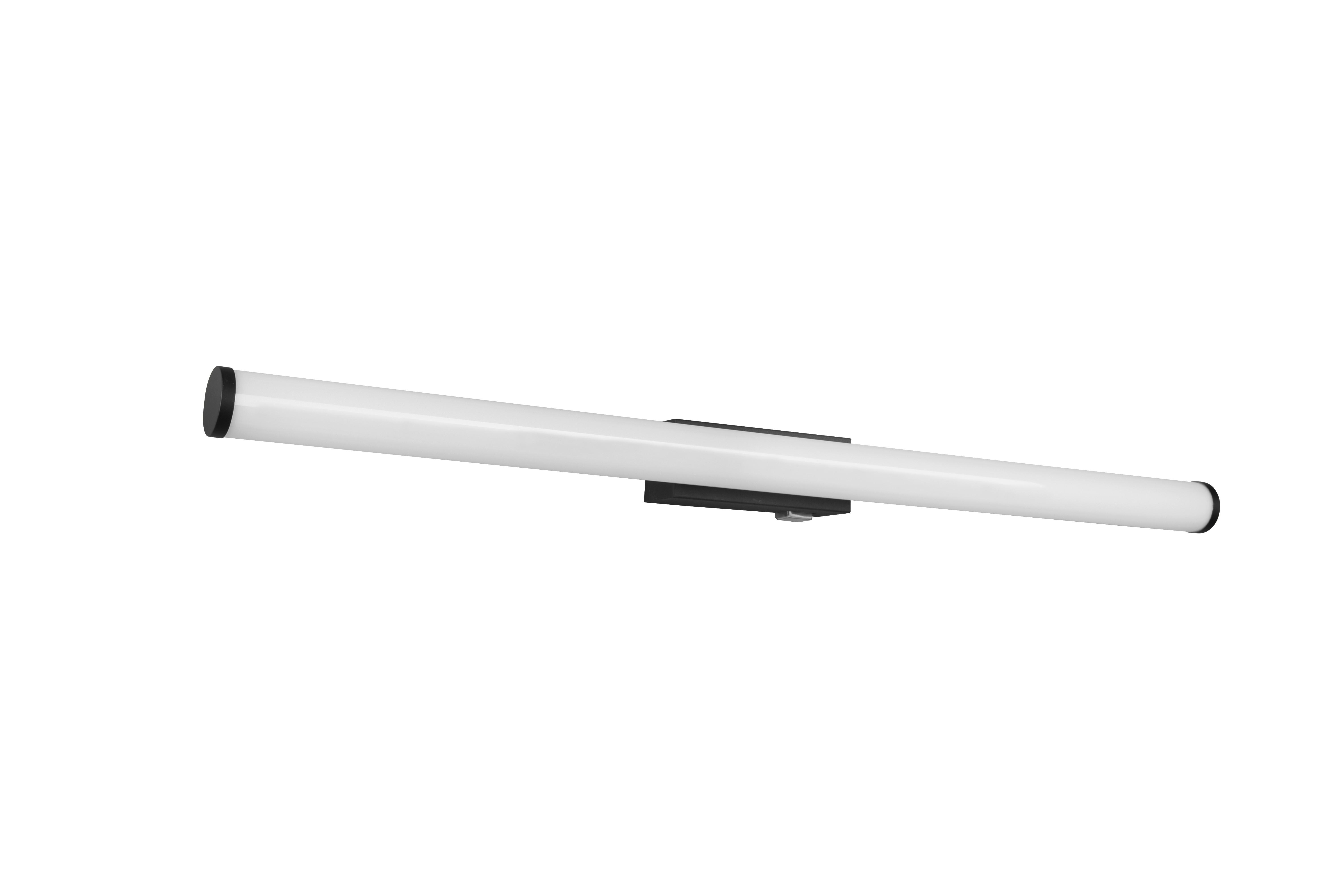 Led Bad-Wandleuchte Mattimo Ip44 Warmweiß/Tageslichtweiß - Schwarz/Weiß, Basics, Kunststoff/Metall (80/5,5cm) - Trio Leuchten