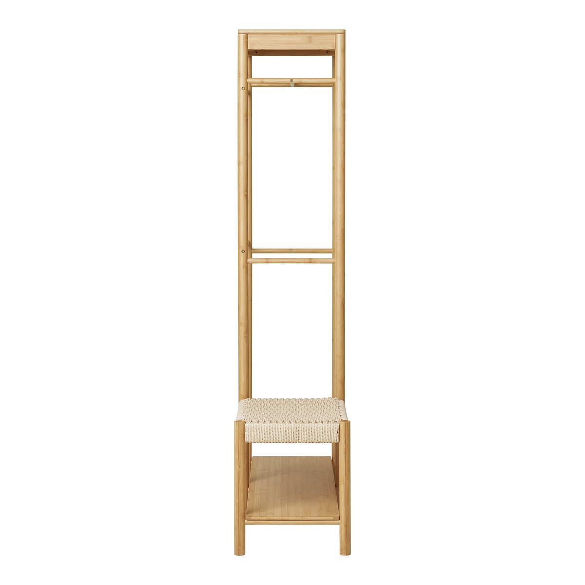 KLEIDERSTANGE Ember Naturfarben B: 95cm - Naturfarben, Design, Holz (95/165/36cm) - MID.YOU