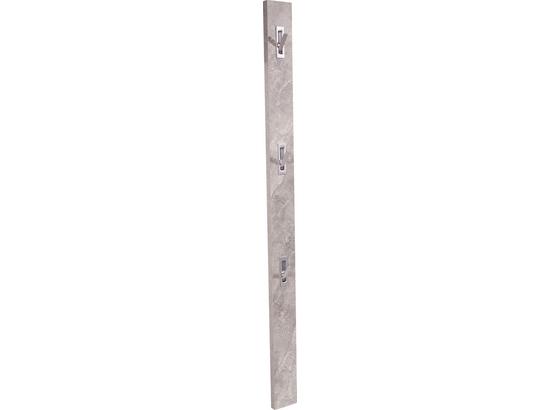 Garderobenleiste Enzo Betonoptik Hell H: 175cm - Grau, MODERN, Holzwerkstoff (12/175/2,8cm) Garderobenleiste Enzo Betonoptik Hell H: 175cm - Grau, MODERN, Holzwerkstoff (12/175/2,8cm)