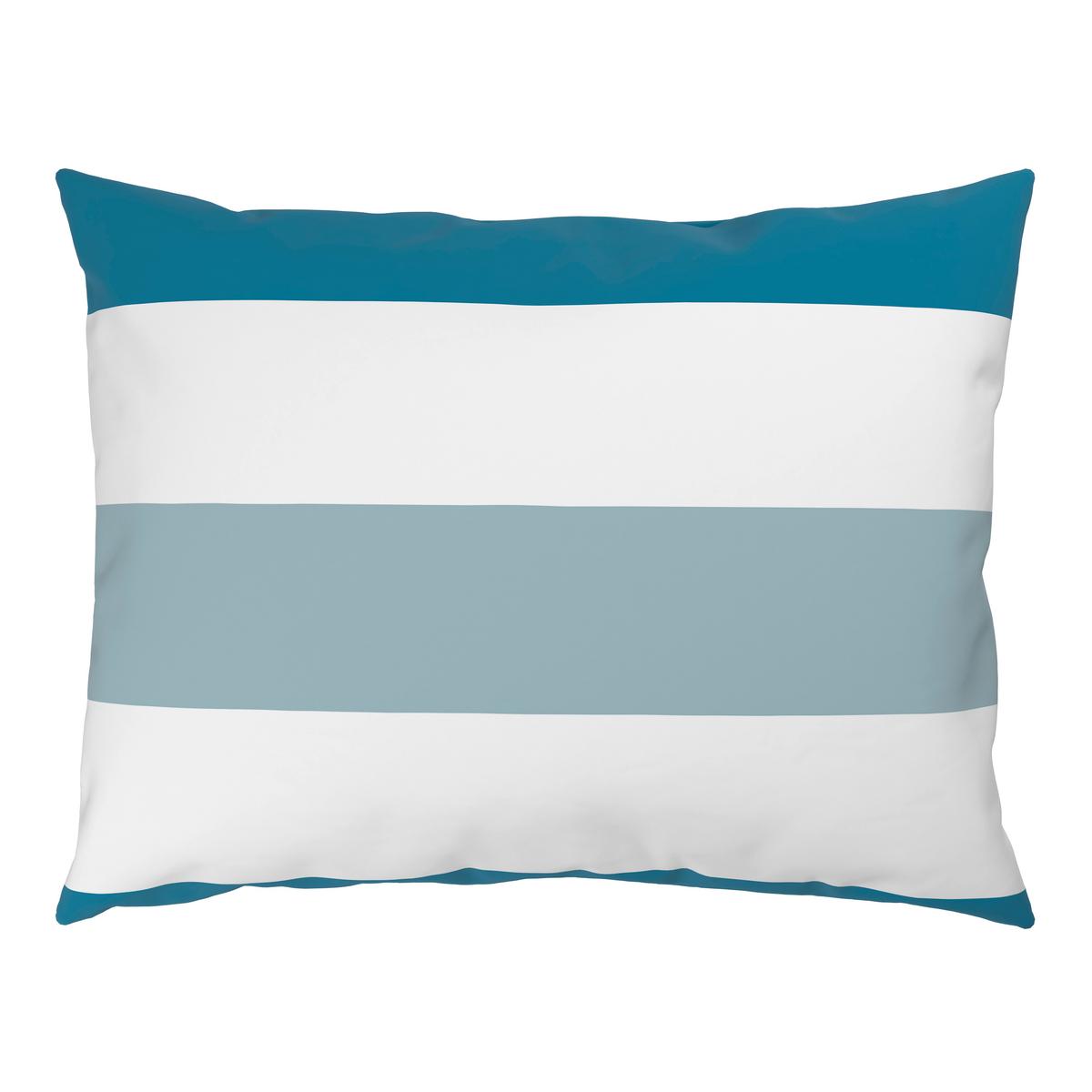 Bettwäsche Irma - Blau/Weiß, MODERN, Textil - Luca Bessoni