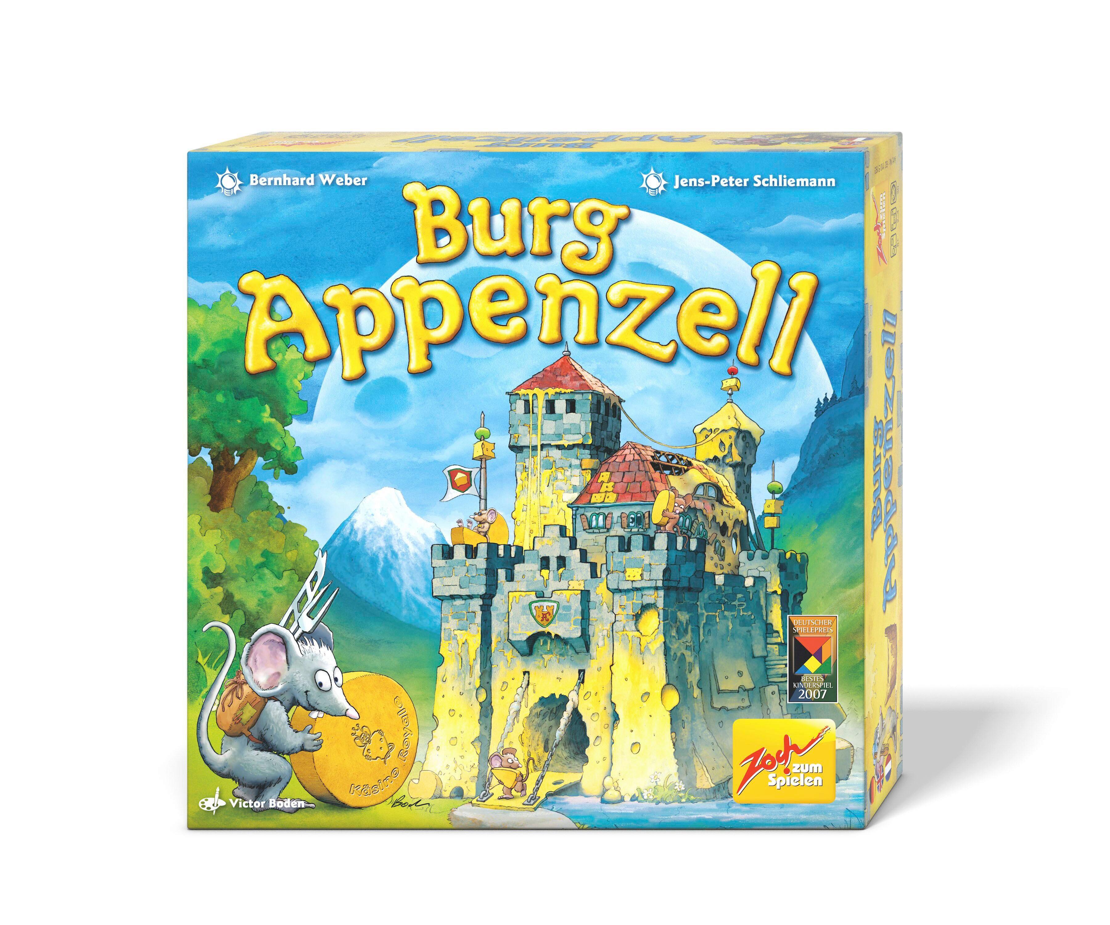 Lernspiel Burg Appenzell für 2-4 Spieler ab 6 Jahren - Multicolor, MODERN, Karton (7,5/30/30cm)