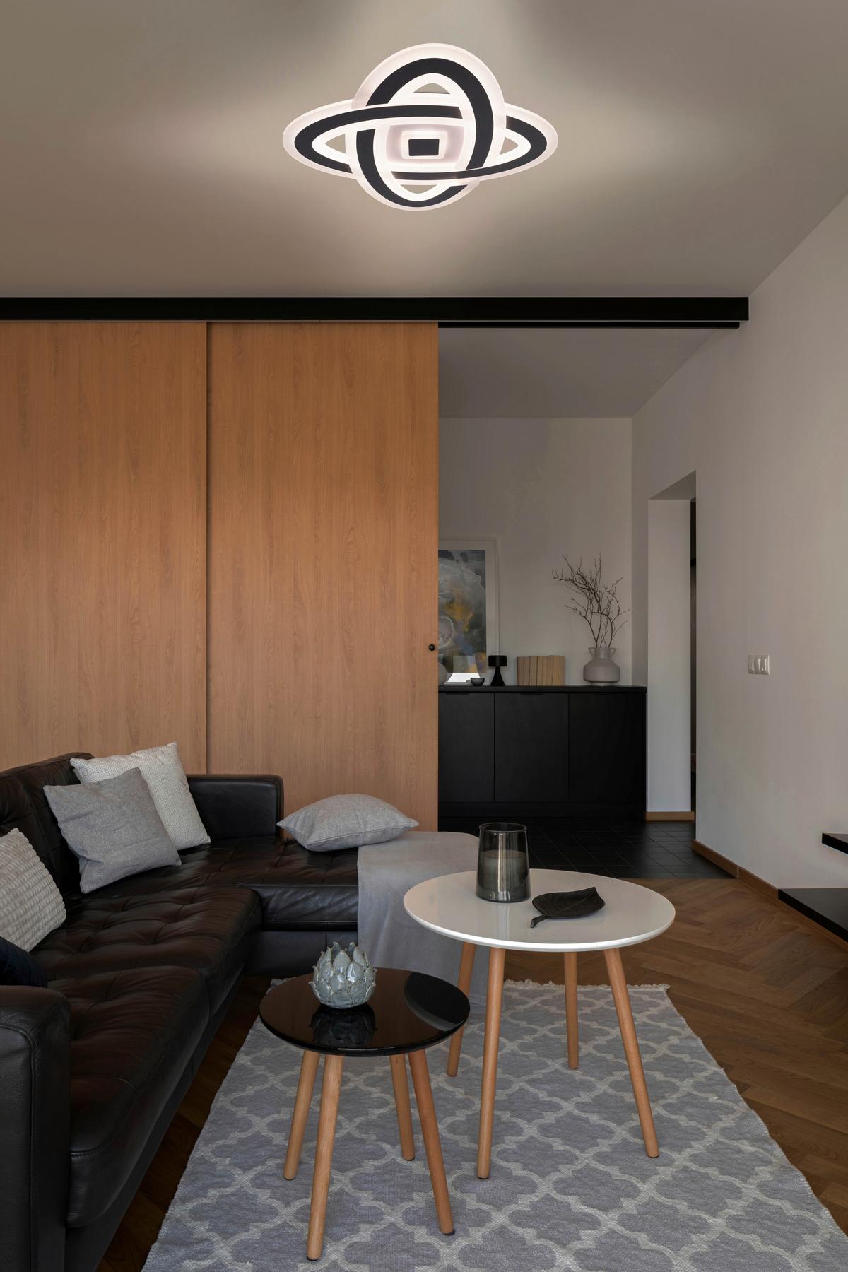 LED-Deckenleuchte Memory-Funktion - Weiß/Grau, Design, Kunststoff/Metall (48/48/6cm) - Näve