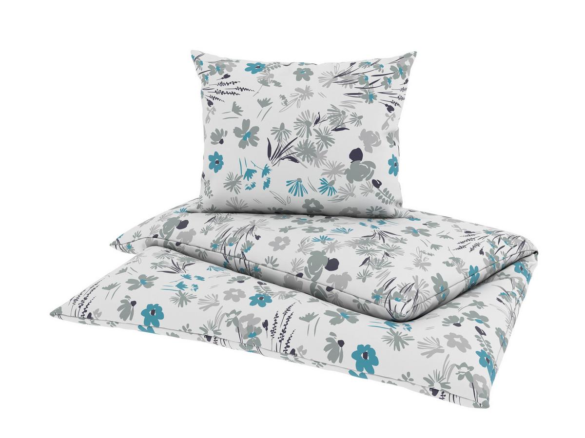 Ágyneműhuzat-garnitúra Kopenhagen - kék/szürke, Modern, textil - Luca Bessoni