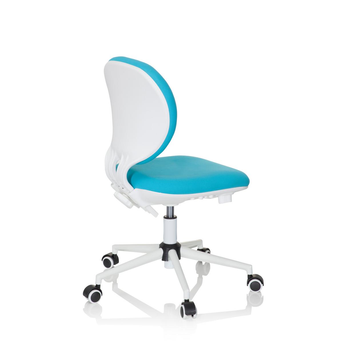 Jugenddrehstuhl Kid Vivo Stoff Türkis - Türkis, Basics, Kunststoff (43/82-95/56cm) - MID.YOU