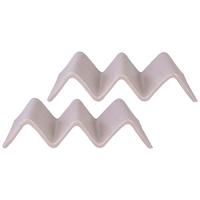 Servierschalenset Steinzeug, Street BxH: 22x11 cm, 2--Teilig. - Creme, Basics, Keramik (22/10,5cm) - Creatable