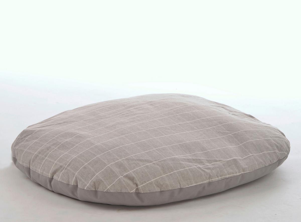 Hundekissen Diego Lxbxh: 48x35x5 Cm Grau - Grau, KONVENTIONELL, Textil (48/35/5cm)