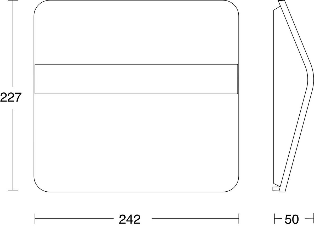 Solarleuchte Lh-N Anthrazit - Anthrazit, Design, Kunststoff (5/24,2/22,7cm) - Steinel