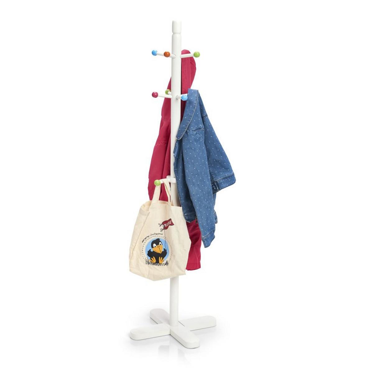 Kleiderständer Kinder-Kleiderständer - Weiß, Basics, Holzwerkstoff (38/124/38cm) - Zeller Present