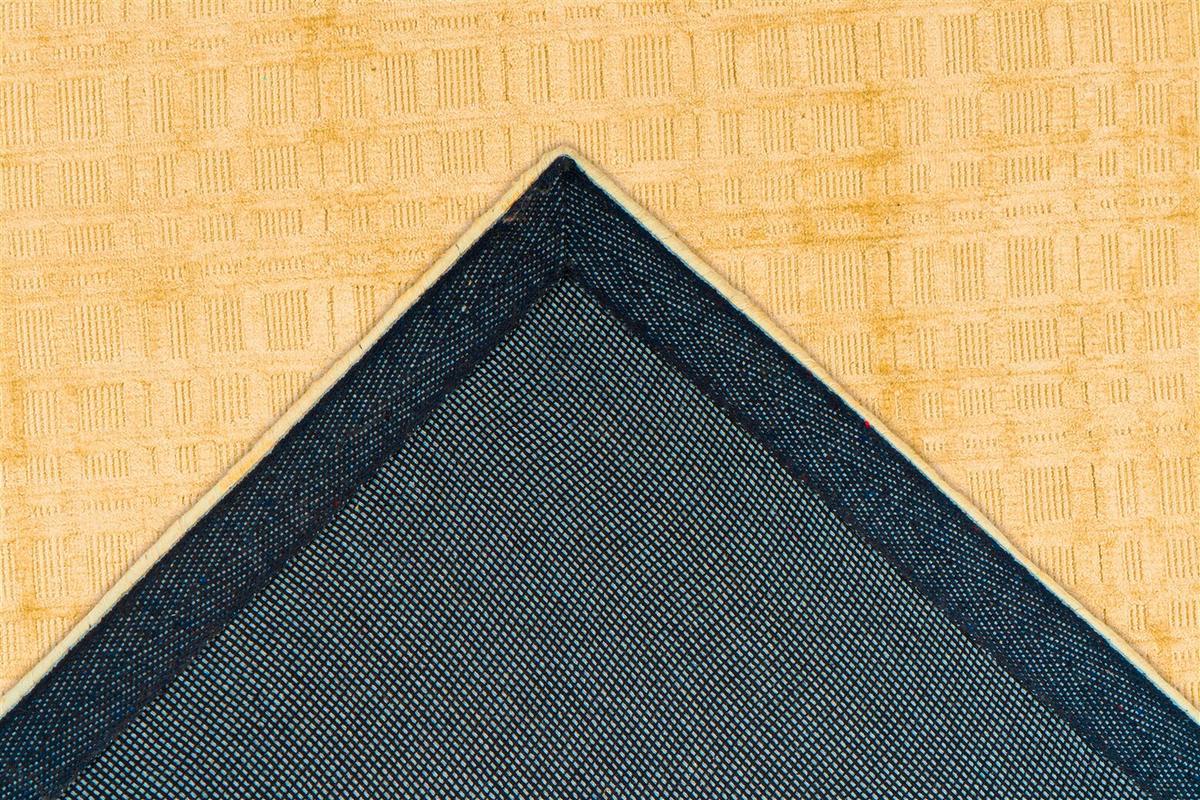 Flachwebteppich, 120x170 Cm Karma 125 Gold 120cm X 170cm - Goldfarben, Basics, Textil (120/170cm) - Novel