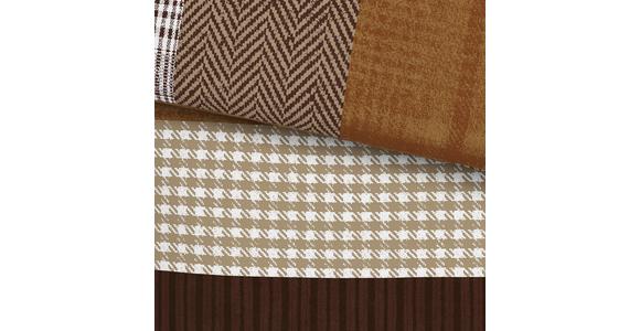 Renforce Bettwäsche 140x200 Cm Bridget Baumwolle Braun - Braun, ROMANTIK / LANDHAUS, Textil (140/200cm) - James Wood