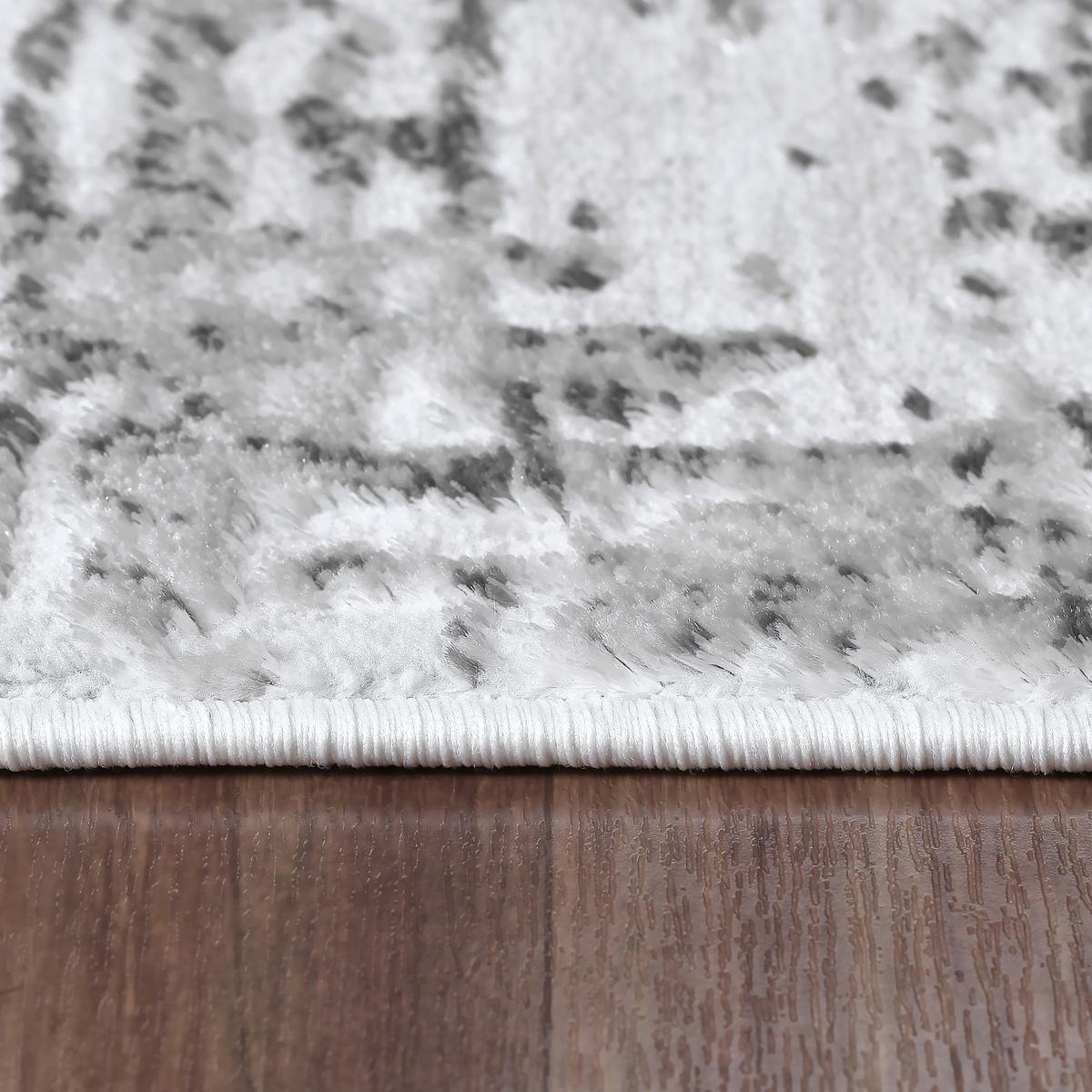 Webteppich Harmony - Hellgrau, LIFESTYLE, Textil (160/220cm)