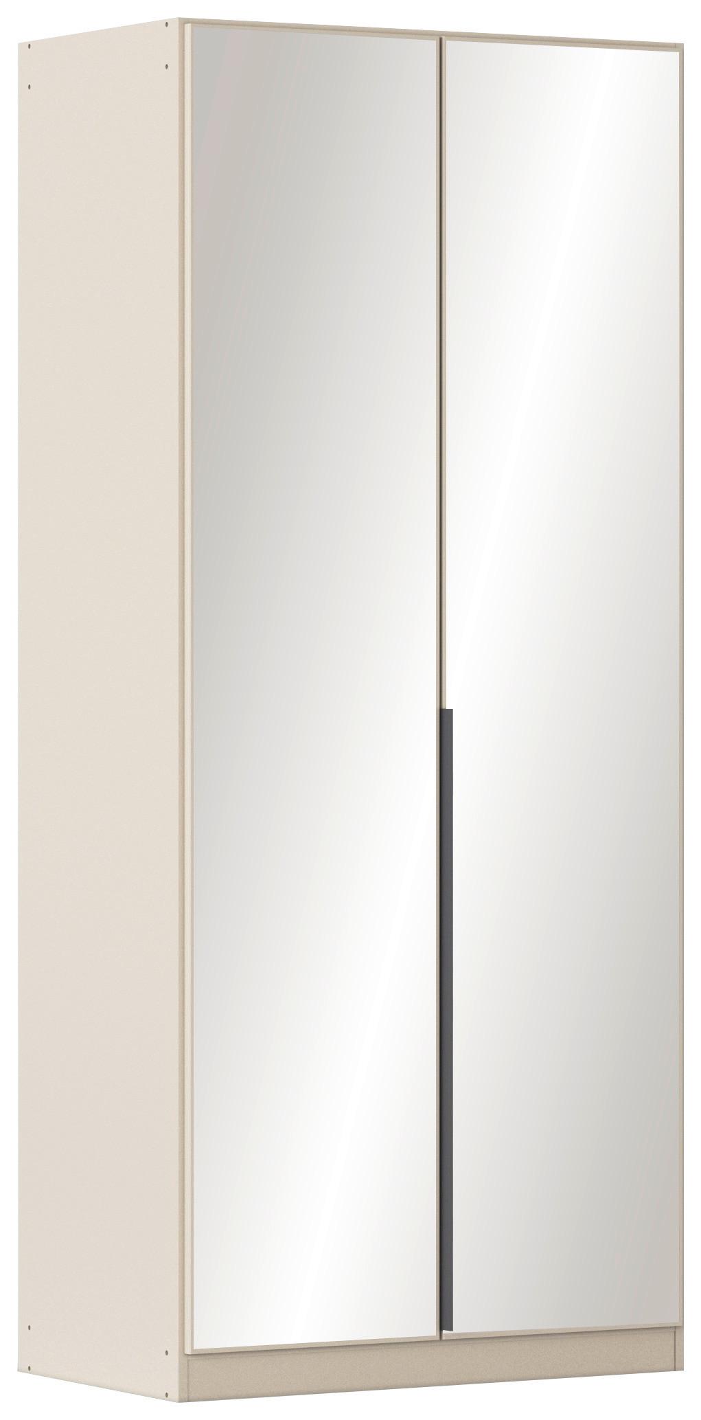 Drehtürenschrank Alabama Champagner B: 91 cm - Champagner, MODERN, Holzwerkstoff (91/229/54cm) - Rauch Möbel