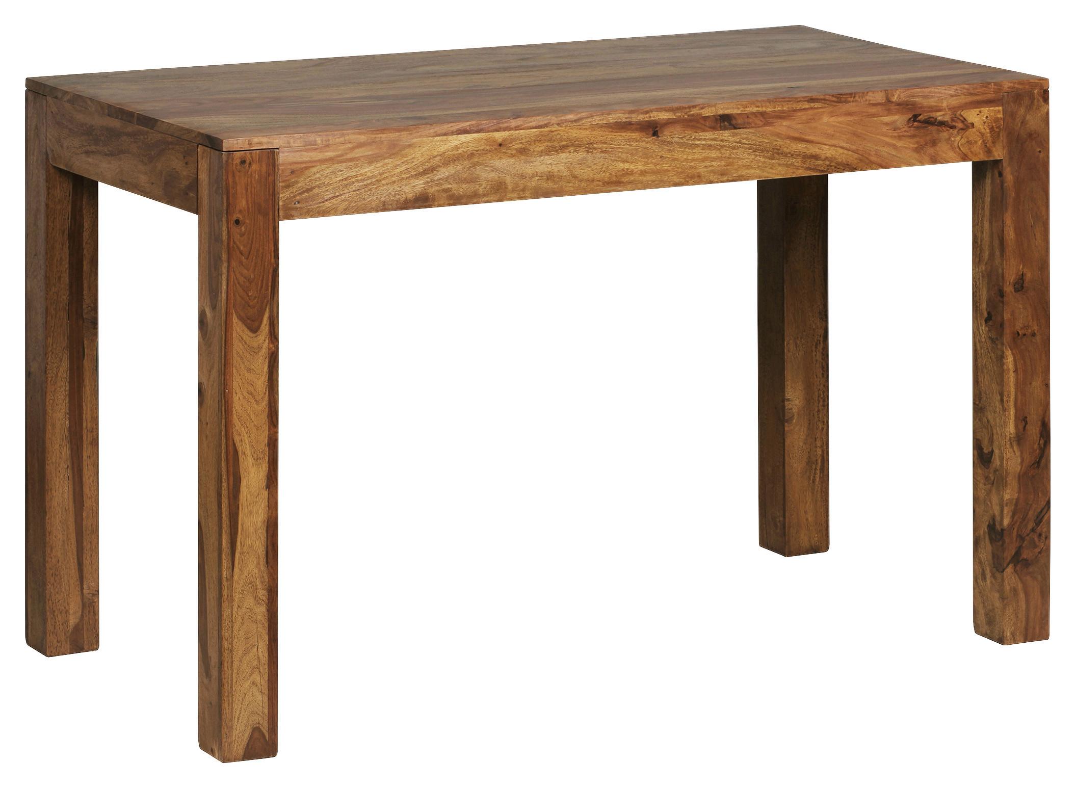 Esstisch Echtholz Mumbai 120x60 Cm Sheesham - Sheeshamfarben, MODERN, Holz (120/76/60cm) - MID.YOU
