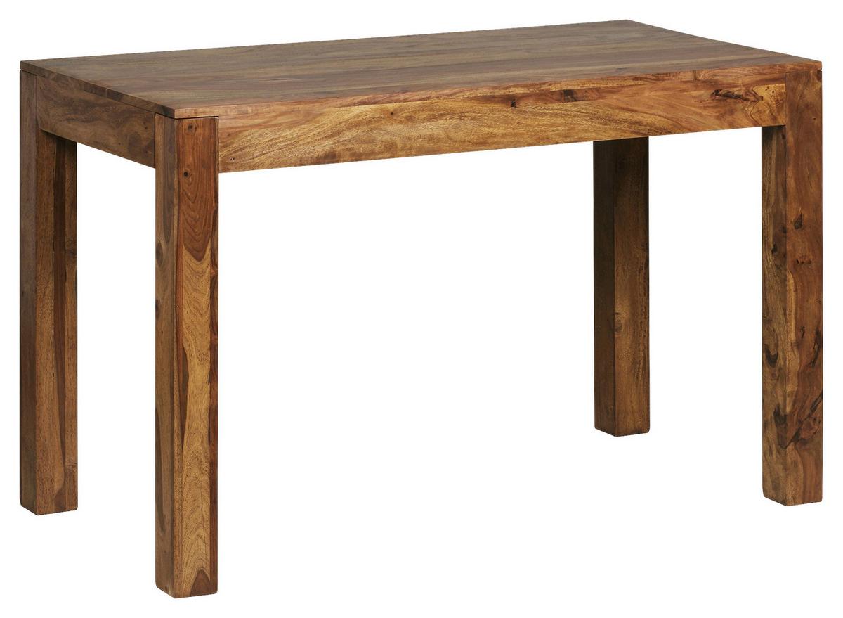 Esstisch Echtholz Mumbai 120x60 cm Sheesham - Sheeshamfarben, MODERN, Holz (120/60/76cm) - MID.YOU