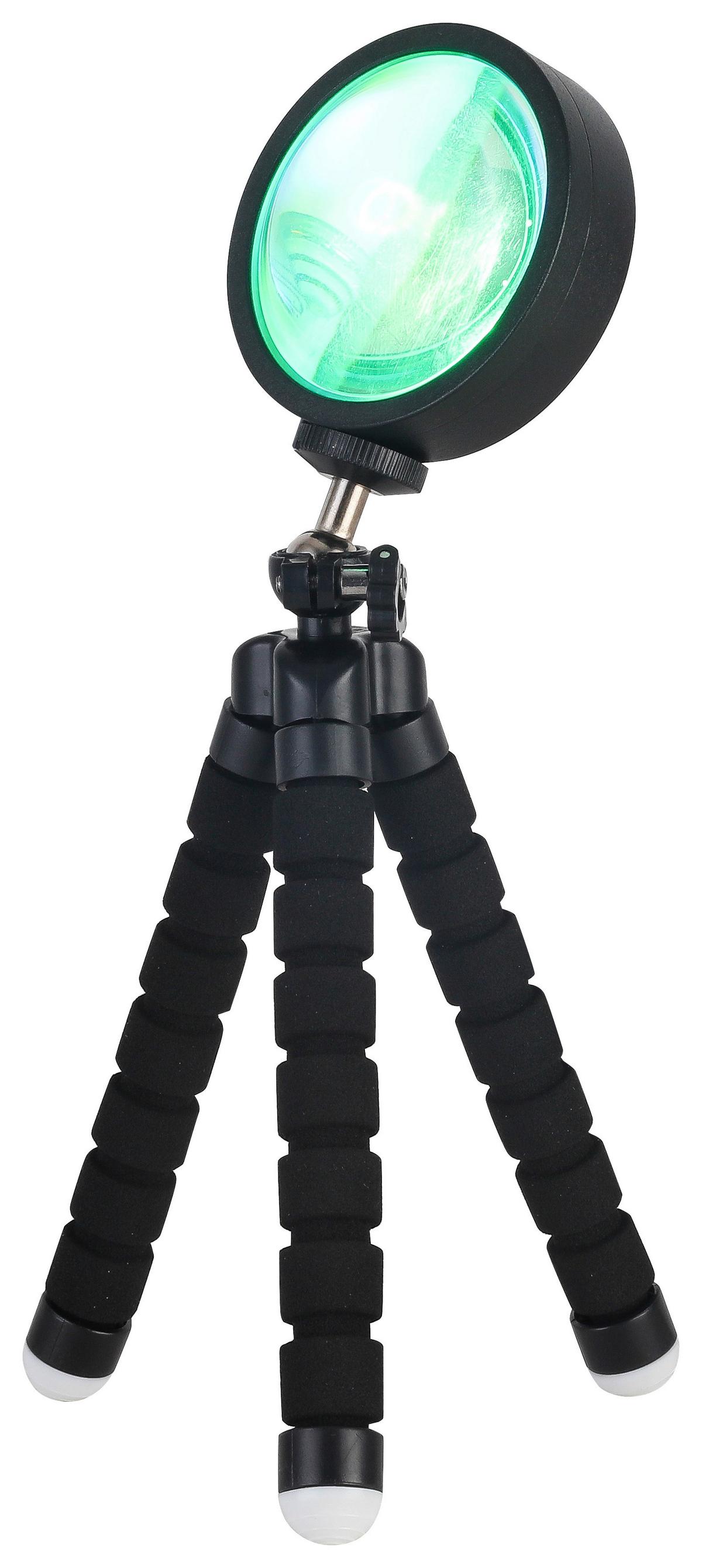 Led-dekoleuchte Addison Addison - Schwarz, MODERN, Kunststoff/Metall (6,3/23,5cm) - Luca Bessoni
