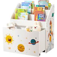 Kinderregal Weiß B: 62 cm - Weiß, Basics, Holzwerkstoff (62,5/70/29,5cm)
