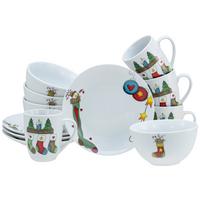 Snídaňová souprava 12-dílná - Basics, keramika (35/25/27,5cm) - Creatable