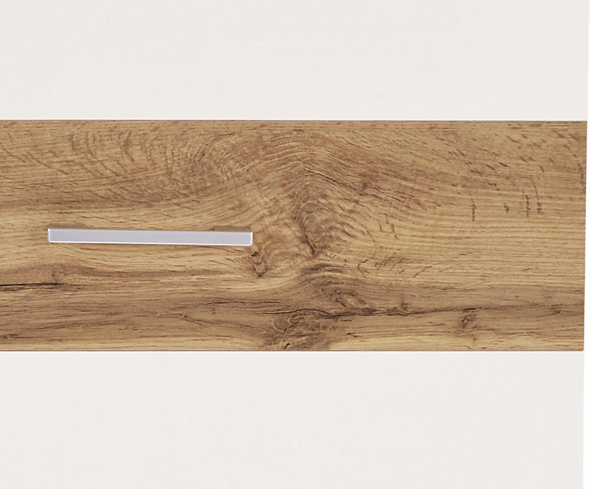 Garderobenschrank Rivoli Weiß/Eiche Dekor B: 60 cm - Eichefarben/Weiß, MODERN, Holzwerkstoff (60/180/35,5cm)