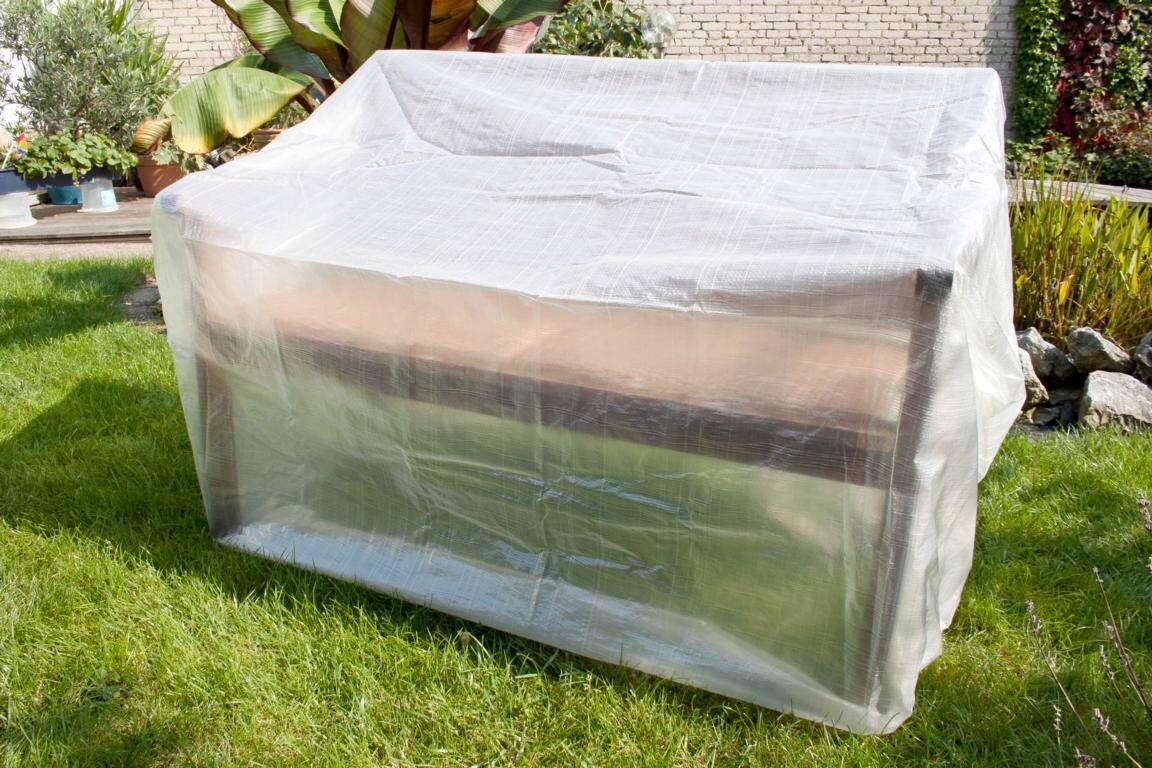 OCHRANNÝ OBAL ABDECKHÜLLE FÜR BANK - priehľadné, Basics, plast (160/78/75cm) - Mömax