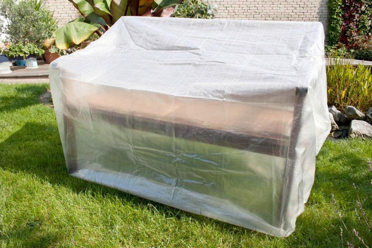 OCHRANNÝ OBAL ABDECKHÜLLE FÜR BANK - priehľadné, Basics, plast (160/78/75cm) - Mömax