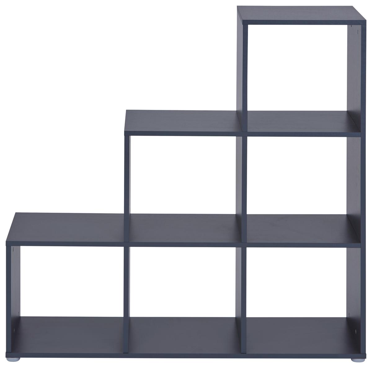 Térelválasztó Pisa - antracit, Modern, faalapú anyag (112/113/35cm)
