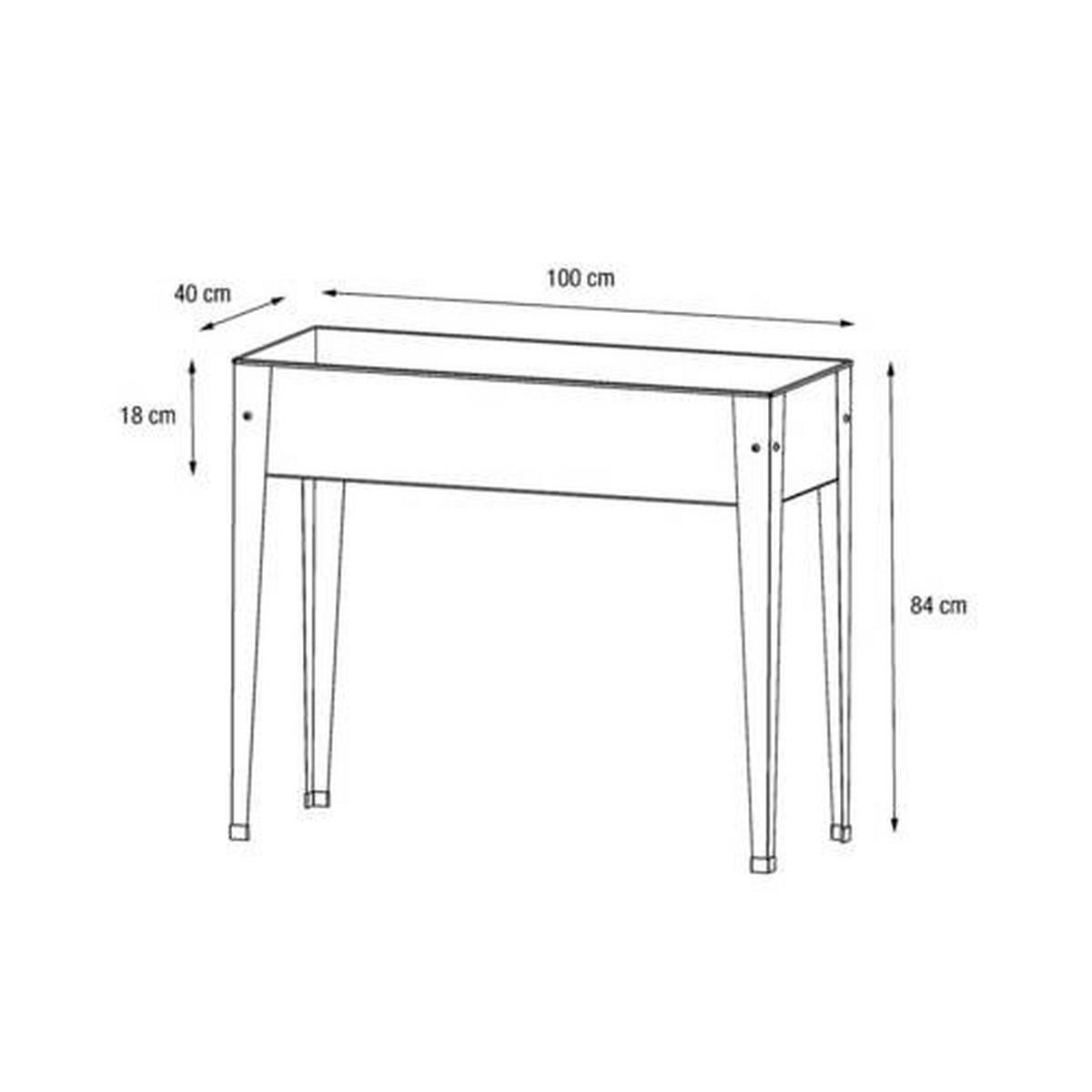 Hochbeet Hochbeet Urban - Grün, Basics, Metall (40/84/100cm)