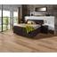 Boxspringbett Opera 180x200 Dunkelbraun - Chromfarben/Dunkelbraun, KONVENTIONELL, Holz/Holzwerkstoff (180/200cm)