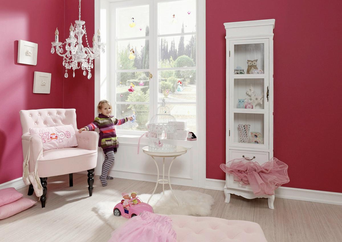 FENSTERBILD Princess - Multicolor, LIFESTYLE, Kunststoff (31/31cm)