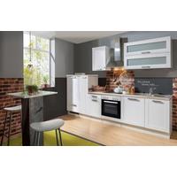 Küchenblock White-Premium - Eichefarben/Weiß, KONVENTIONELL, Holzwerkstoff (300cm) - Menke