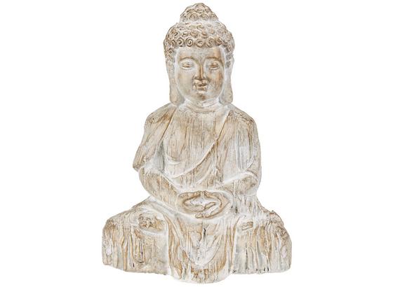 Buddha Alev - Goldfarben/Weiß, Basics, Kunststoff (24/17/34cm) - Luca Bessoni Buddha Alev - Goldfarben/Weiß, Basics, Kunststoff (24/17/34cm) - Luca Bessoni
