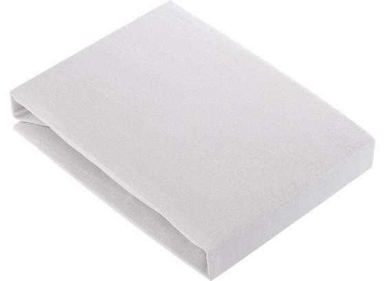 Napínacie Prestieradlo Basic - strieborná, textil (180/200cm) - Mömax modern living Napínacie Prestieradlo Basic - strieborná, textil (180/200cm) - Mömax modern living