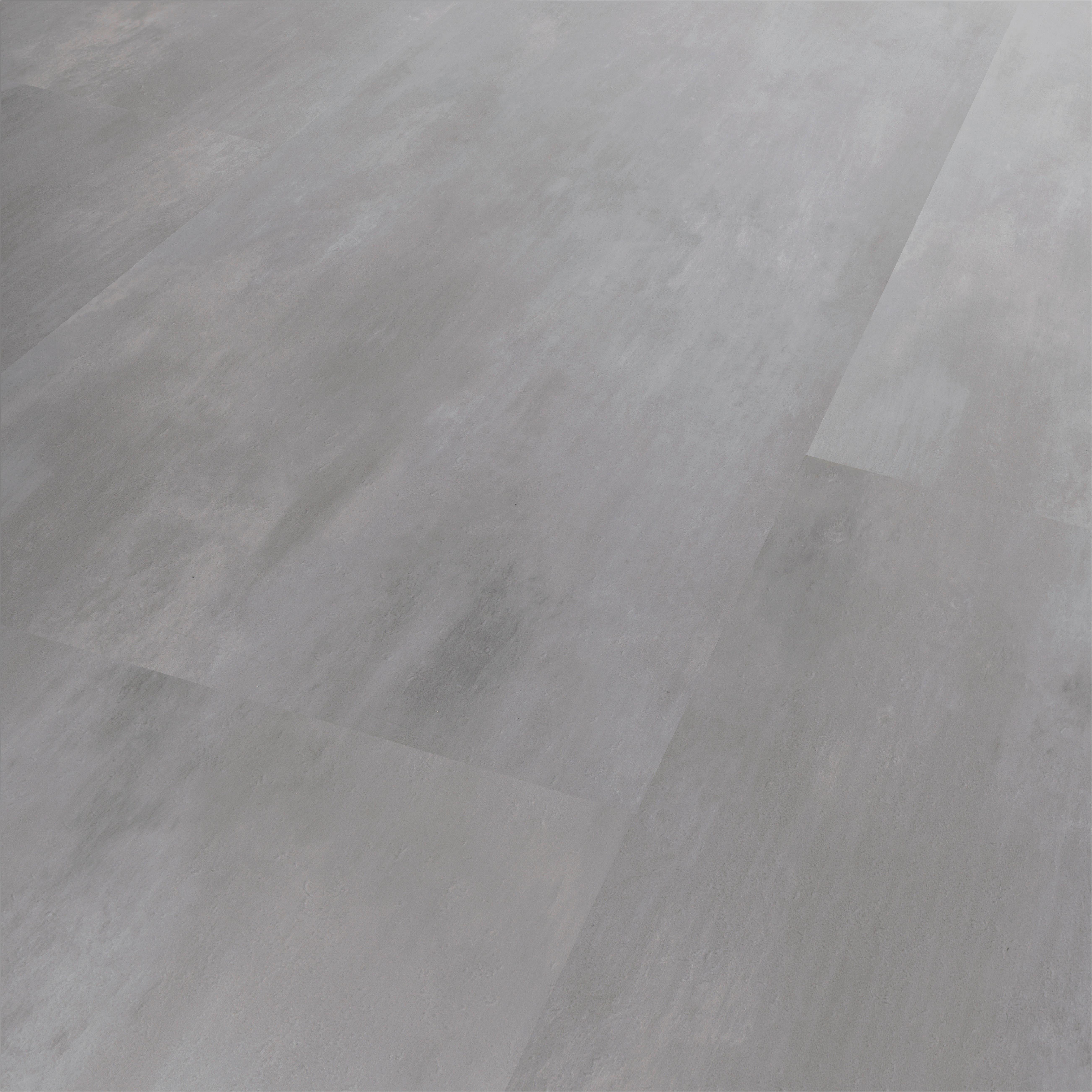 Designboden Steinoptik Grau Stärke 6,5mm - Grau, Basics, Kunststoff (93.5/46.5/0.65cm)