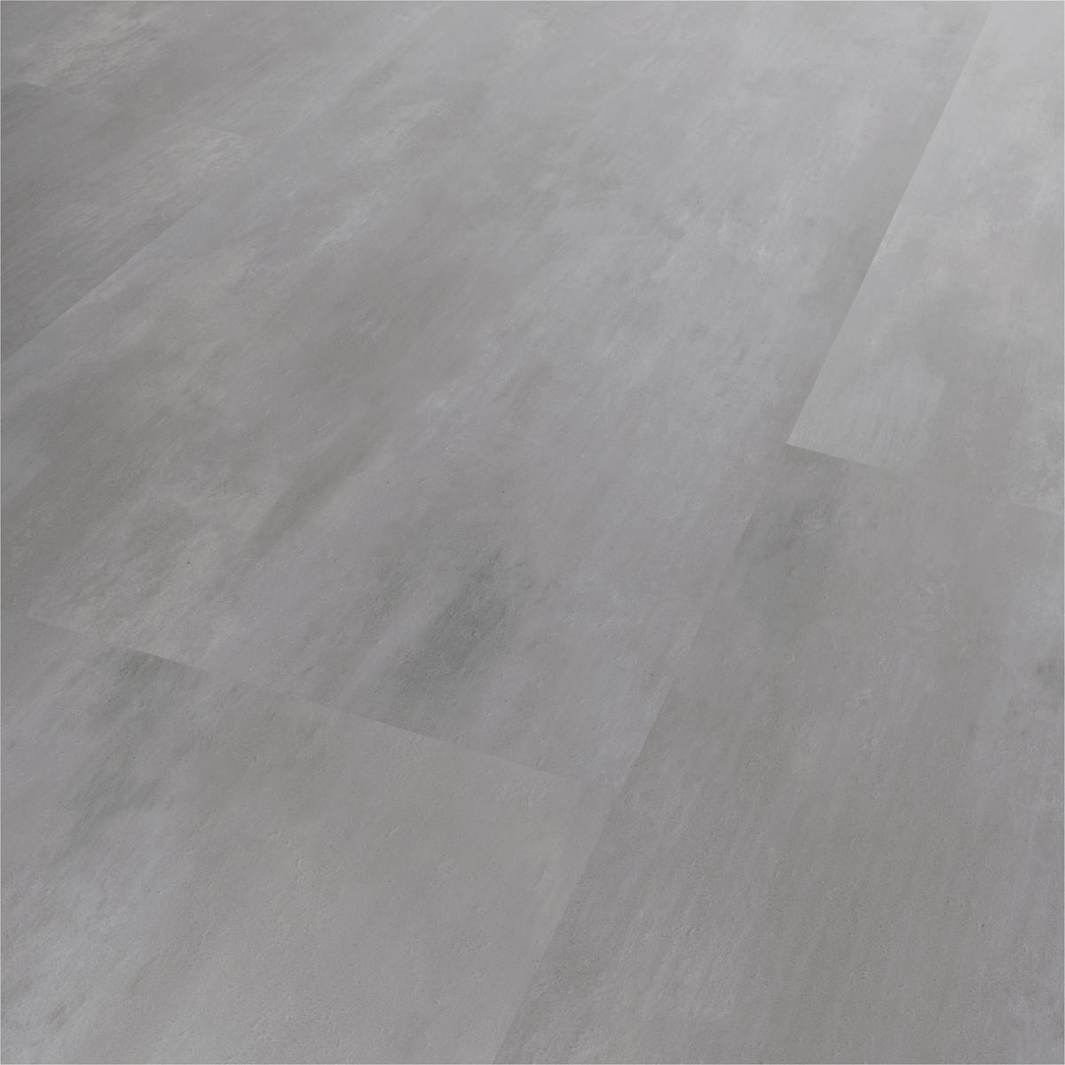 Designboden Steinoptik Grau Stärke 6,5mm - Grau, Basics, Kunststoff (93.5/46.5/0.65cm)