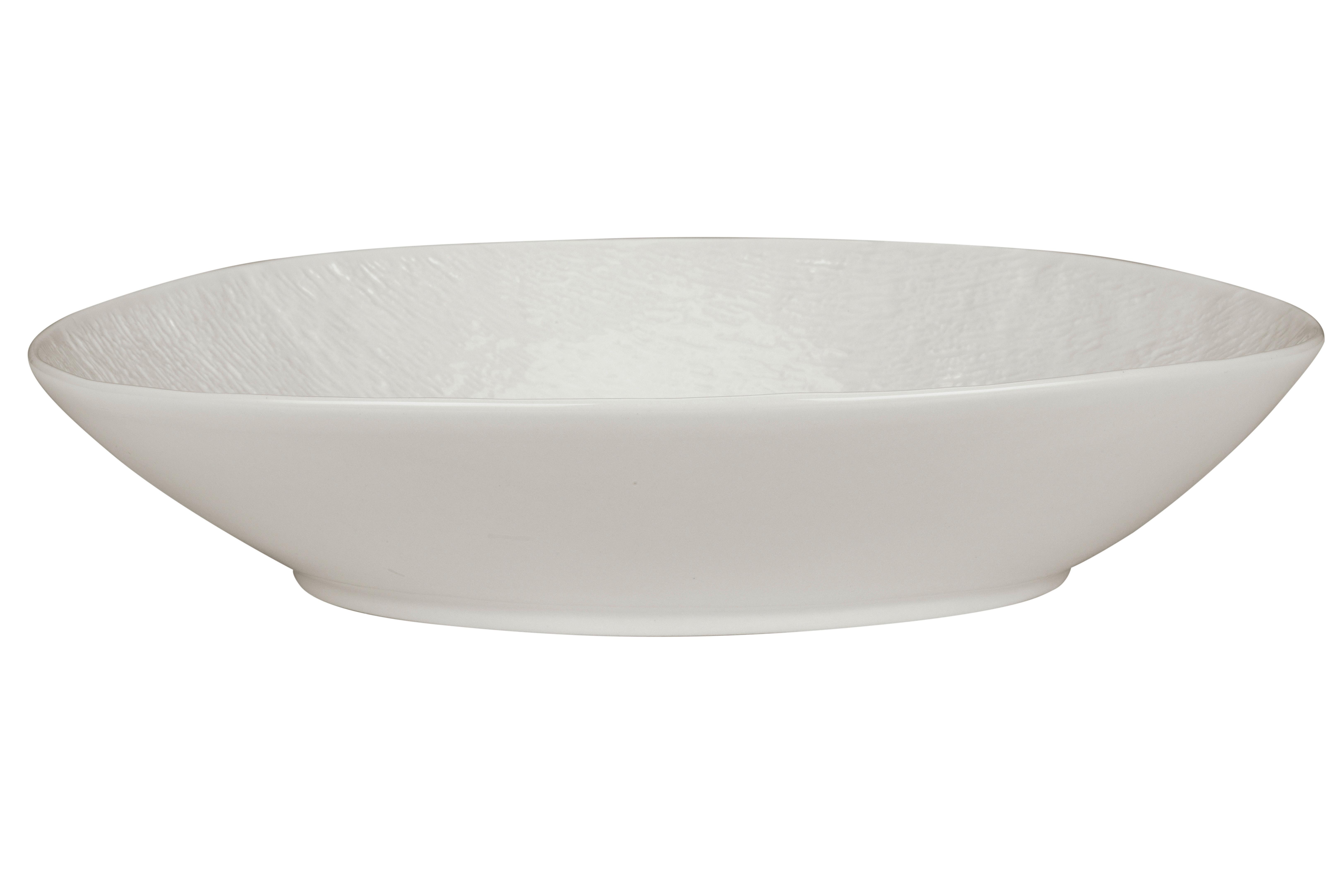 Talíř Na Těstoviny Haruki - bílá, Moderní, keramika (30,9/27,8/5,8cm) - Premium Living