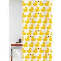 SPRCHOVÝ ZÁVĚS D1032-098409009 - žlutá, Basics, plast (180/200cm) - Grund