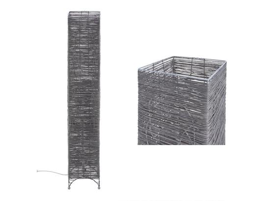 Stojacia Lampa Fatima, Max. 40 Watt - sivá, Romantický / Vidiecky, kov/textil (19,5/19,5/112cm) - Mömax modern living Stojacia Lampa Fatima, Max. 40 Watt - sivá, Romantický / Vidiecky, kov/textil (19,5/19,5/112cm) - Mömax modern living