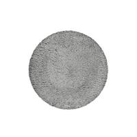 Hochflor Teppich Silber Yogi Rund Ø 120 cm - Silberfarben, KONVENTIONELL, Textil (120cm) - Esprit