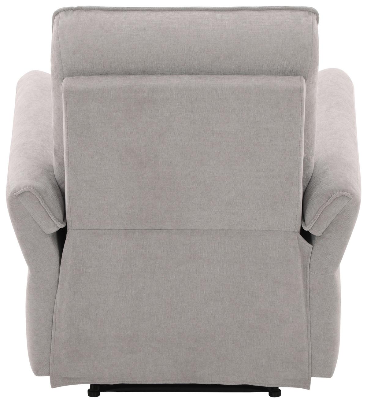 Relax Fotel Redon - szürke, Basics, textil/fa (85/103/92cm) - Livetastic