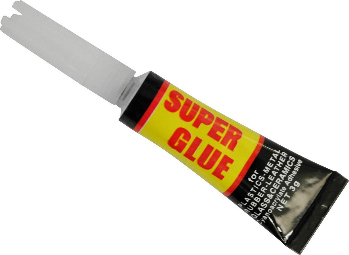 Sekundenkleber 3x3 G - Transparent, KONVENTIONELL