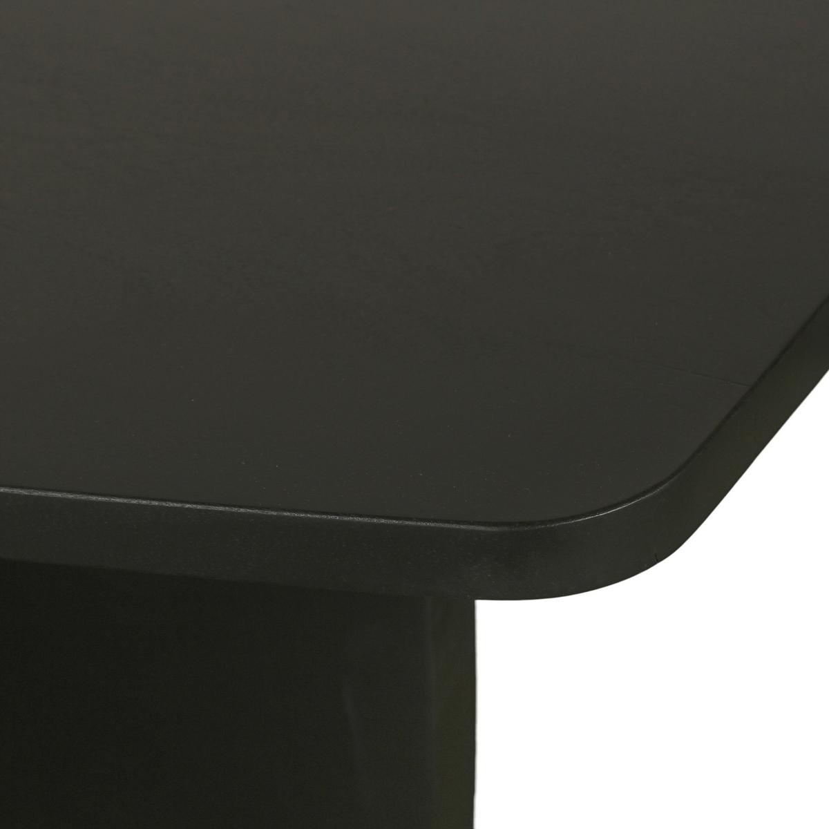 Couchtisch Bolt Schwarz B: 115 Cm - Schwarz, Design, Holz (115/60/36,5cm) - MID.YOU