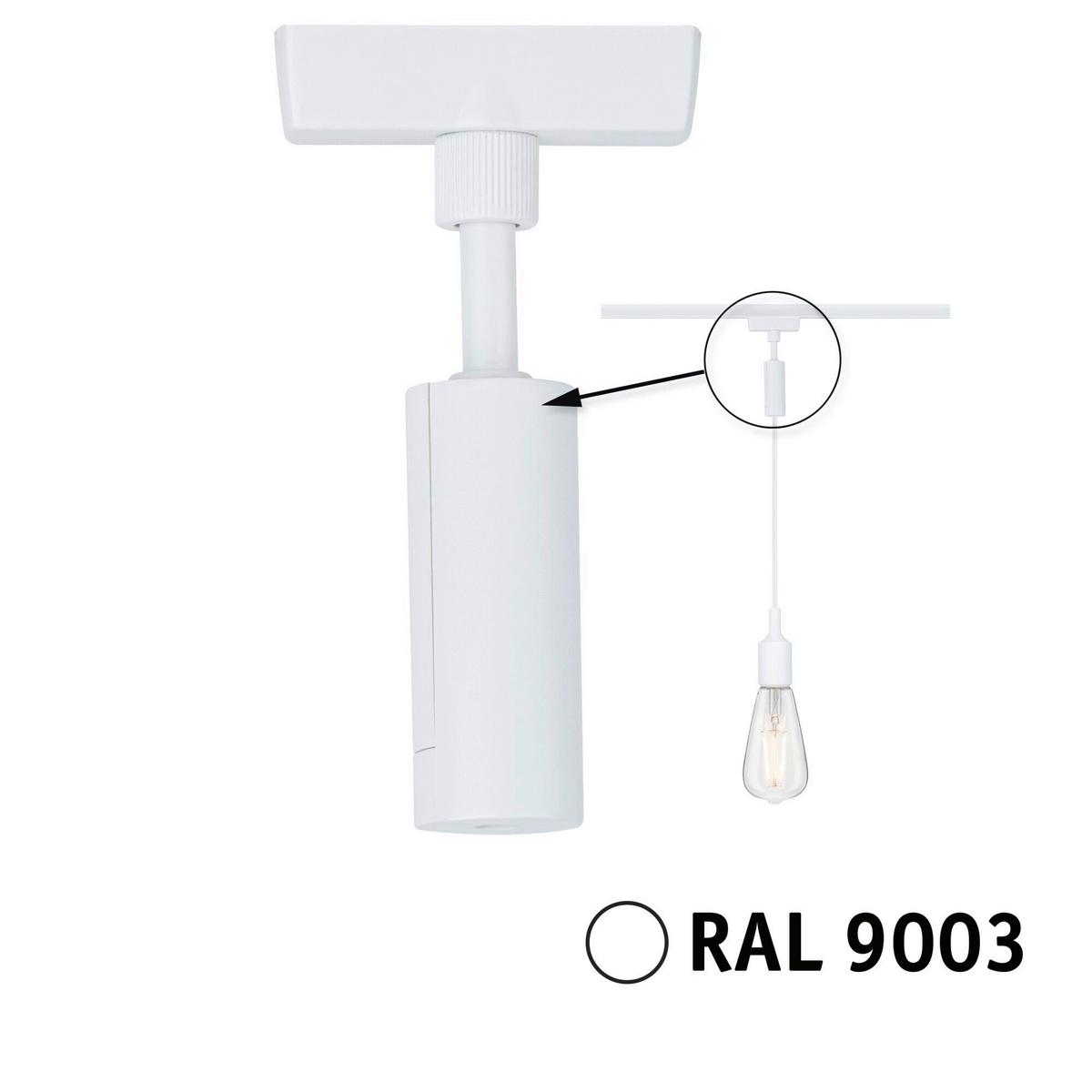 Schienensystem-Adapter 95655 Urail Adapter Sw - Basics (5,75/12,4cm) - Paulmann
