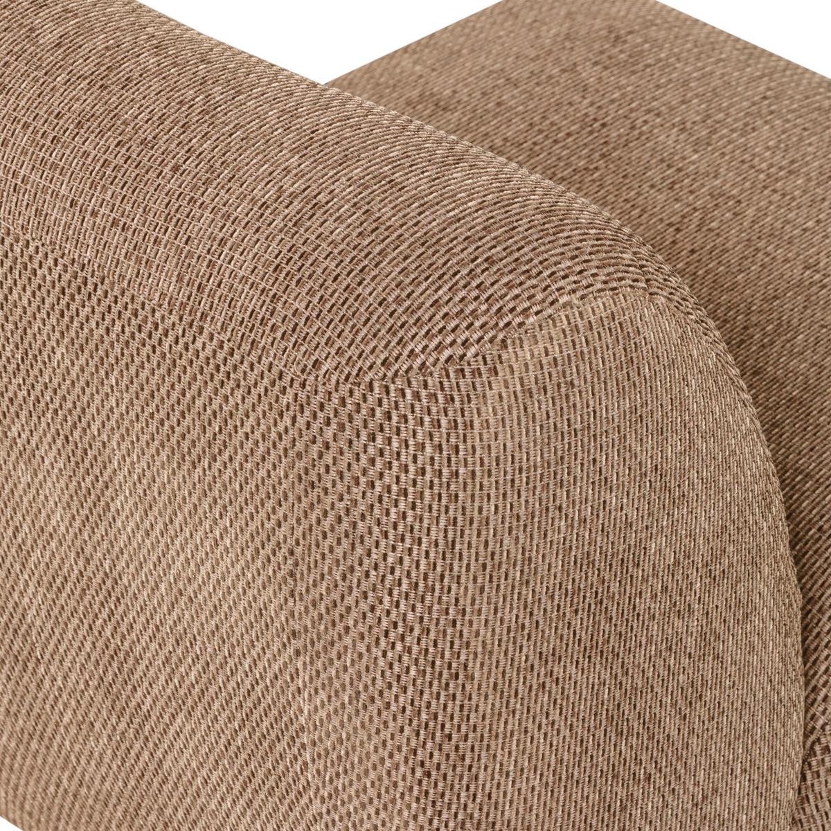 SESSEL Nomu Hellbraun B: 76cm - Hellbraun, MODERN, Textil (76/74/92cm) - Livetastic