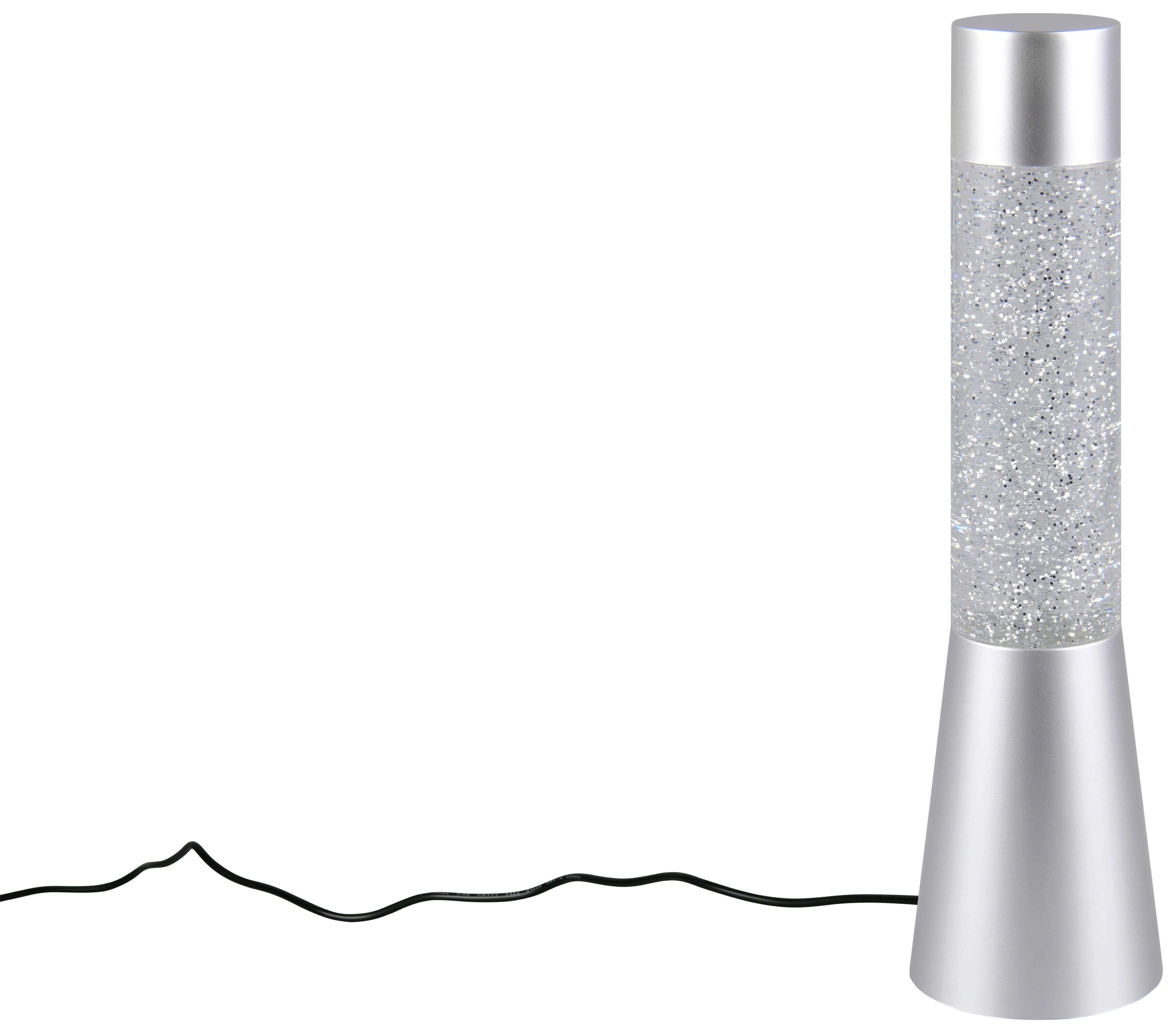 LED-Dekoleuchte inkl. Rgb - Silberfarben, Basics, Kunststoff/Metall (9/33cm) - Luca Bessoni