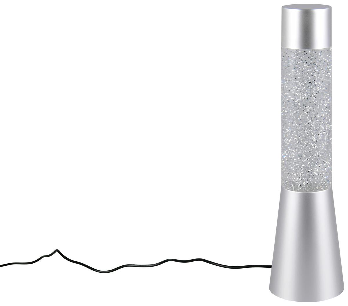 LED-Dekoleuchte inkl. Rgb - Silberfarben, Basics, Kunststoff/Metall (9/33cm) - Luca Bessoni