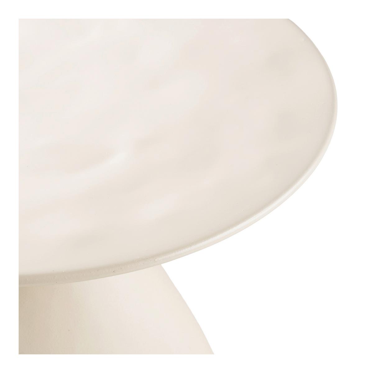 Beistelltisch Calais Creme B: 36cm - Creme, Design, Metall (36/36/50cm) - MID.YOU
