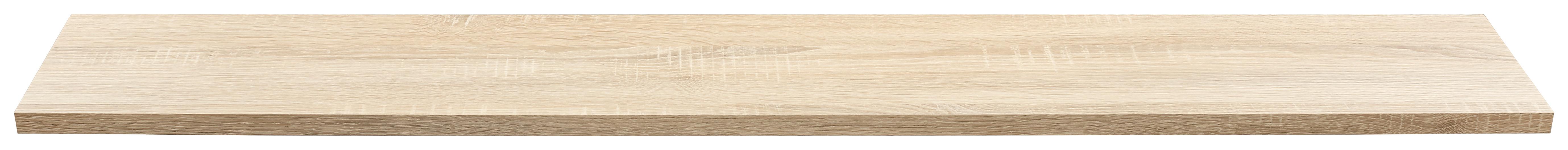 NÁSTĚNNÁ POLICE SKATE 120/20 - Sonoma dub, Moderní, kompozitní dřevo (120/1,8/20cm)