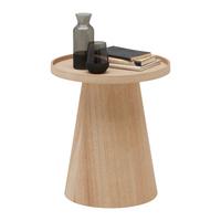 Odkládací stolek P: 45cm - přírodní barvy, Moderní, dřevo/kompozitní dřevo (45/50cm) - Premium Living