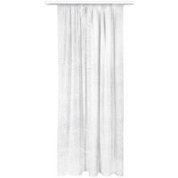 Fertigvorhang Alice - Transparent/Weiß, MODERN, Textil (135/245cm) - Luca Bessoni